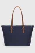 Borsa shopper blu navy da donna