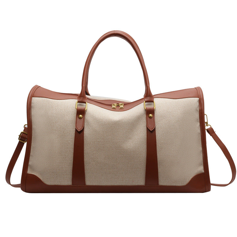 Borsa tote portatile di grande capacità da donna, ideale per i viaggi.