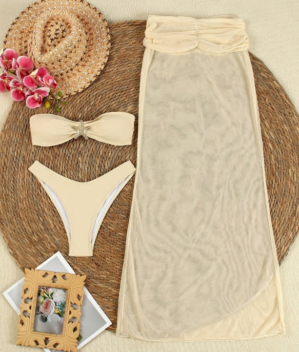 Costume da bagno casual da donna a due pezzi KA-P716-04