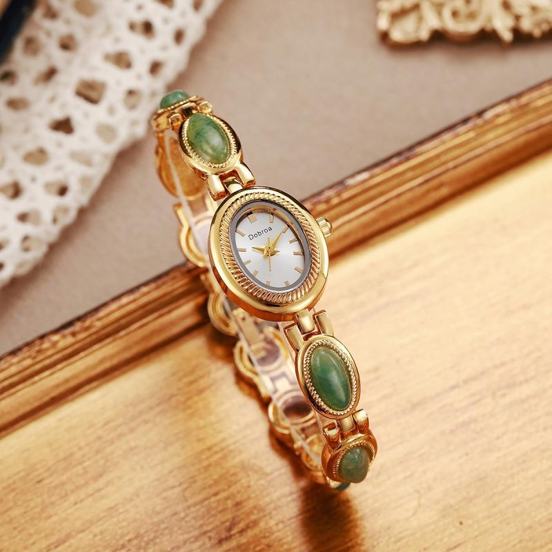 Bracciale con pietra naturale Dongling e occhio di tigre