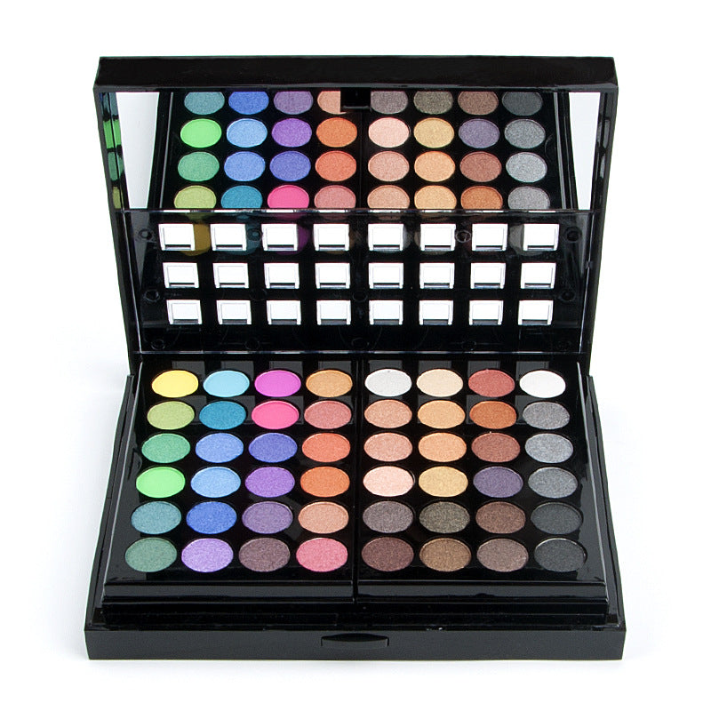 78-Color Makeup Set with Powders and Lipsticks