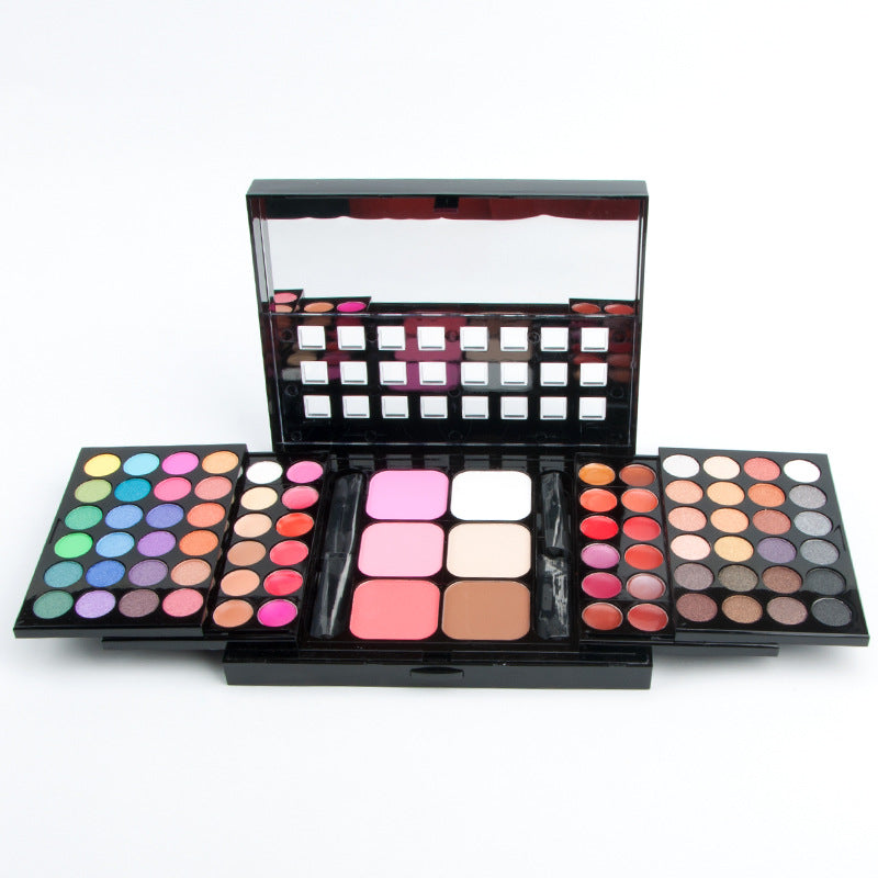 78-Color Makeup Set with Powders and Lipsticks