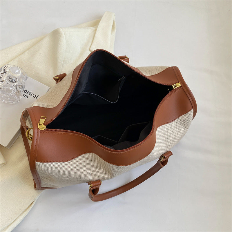 Large capacity women's bag set, ideal for travel.