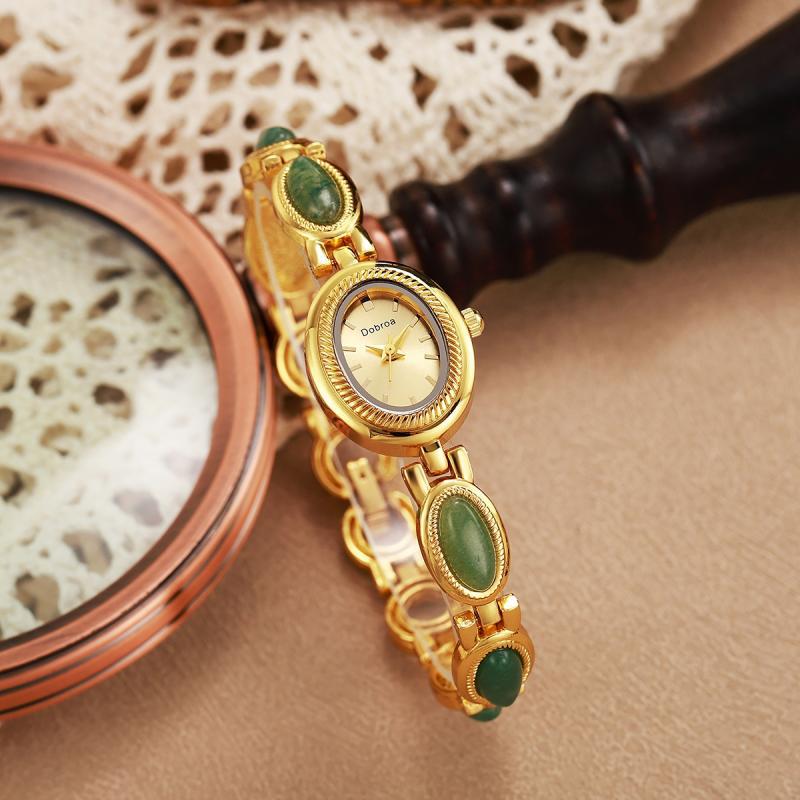 Bracciale con pietra naturale Dongling e occhio di tigre