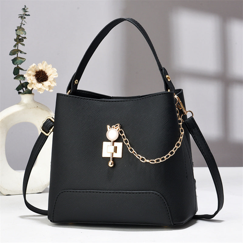Elegante borsa a tracolla da donna in pelle alla moda