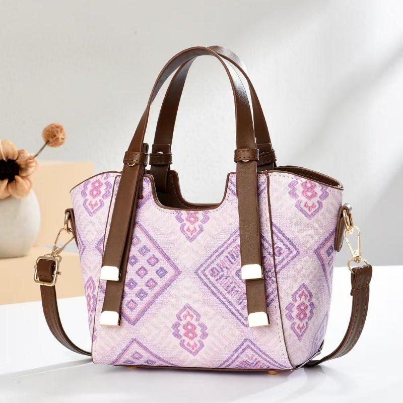 Nuovo modello Borsa a cuscino Boston a tracolla da donna con ricamo jacquard- Borse di lusso da donna